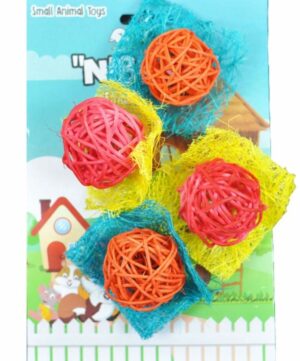 LOOFAH BONBON SM ANIMAL CHEW