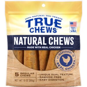 TRUE CHEW NATL CKN TREAT 5PK