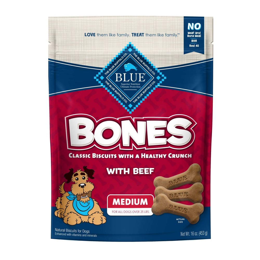BB DOG BONE BEEF BISC MD 16Z