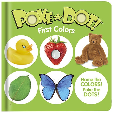 M&D POKE A DOT FIRST COLORS BOOK