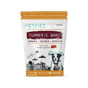PETIPET TUMERIC BARS 4OZ