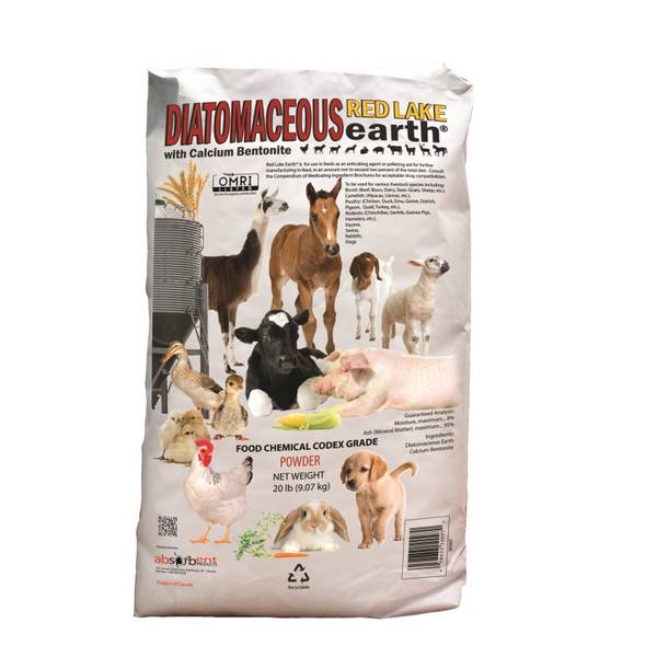 RED LAKE DIATOMACEOUS EARTH 20LB