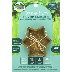 OXBOW TIMOTHY HAY STAR DISH