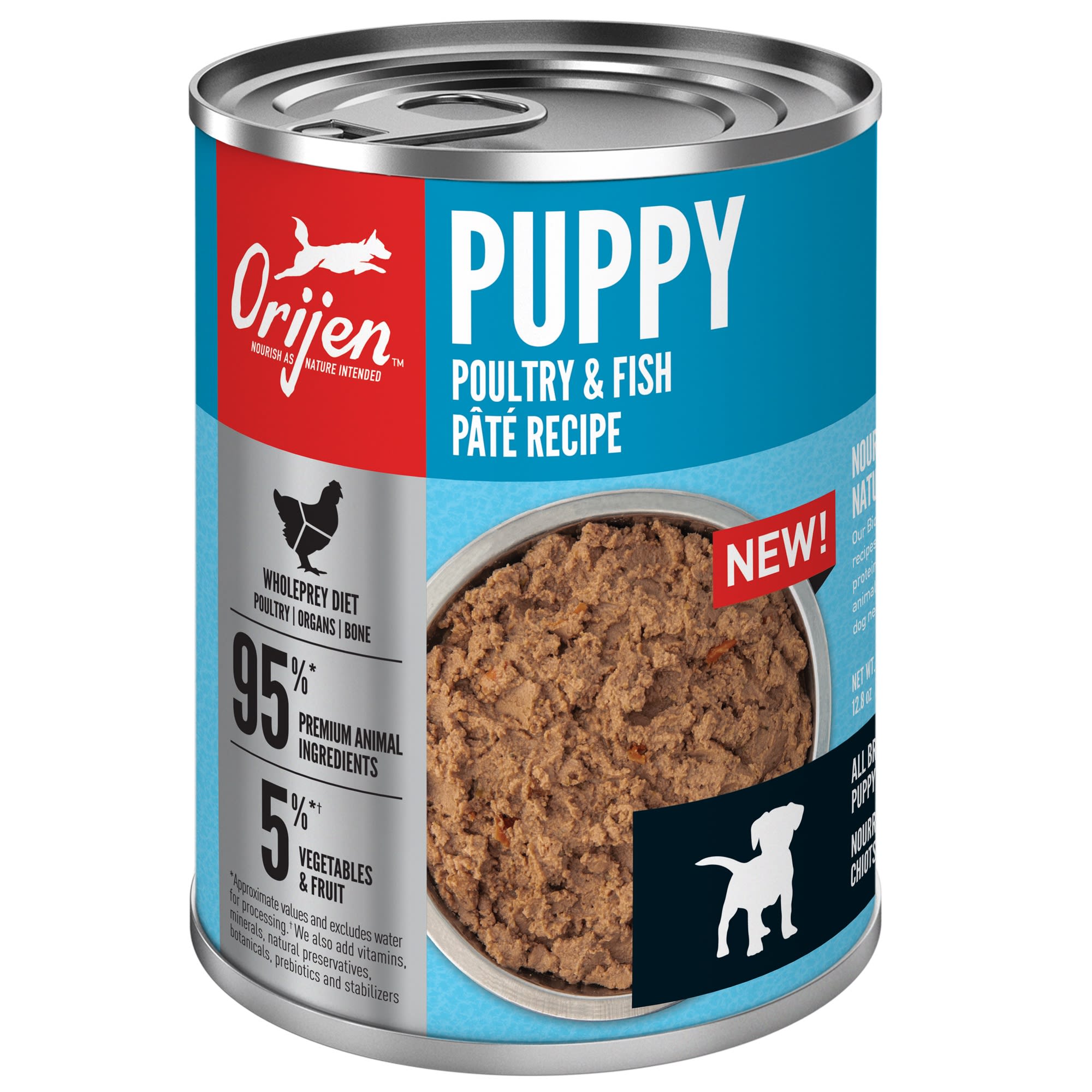 ORIJEN PUPPY PLTRY FISH 12.8OZ
