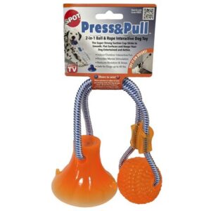 PRESS & PULL BALL/ROPE TUG
