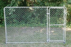 STEEL KENNEL PANEL W/ GATE