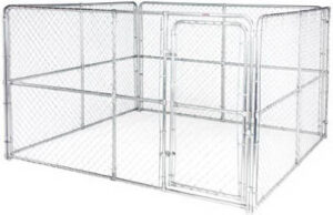 TARTER DOG KENNEL GALV 10X10X6FT