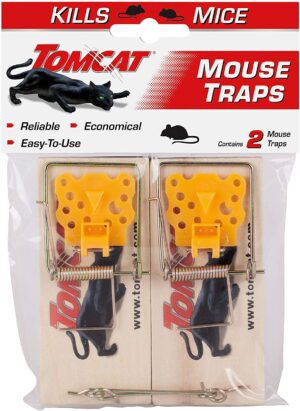 MOUSE TRAPS 2-PACK WOODEN