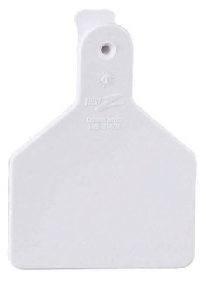 Z TAG COW EAR TAG WHITE 25PK