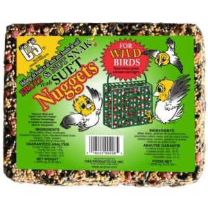 C&S FRUIT&NUT SNK W/SUET 2.25LB