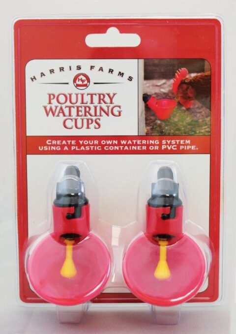 POULTRY WATER CUP 2/CLMSHELL