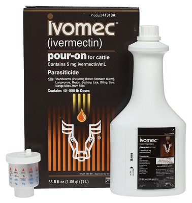 IVOMEC POURON 250ML WORMER