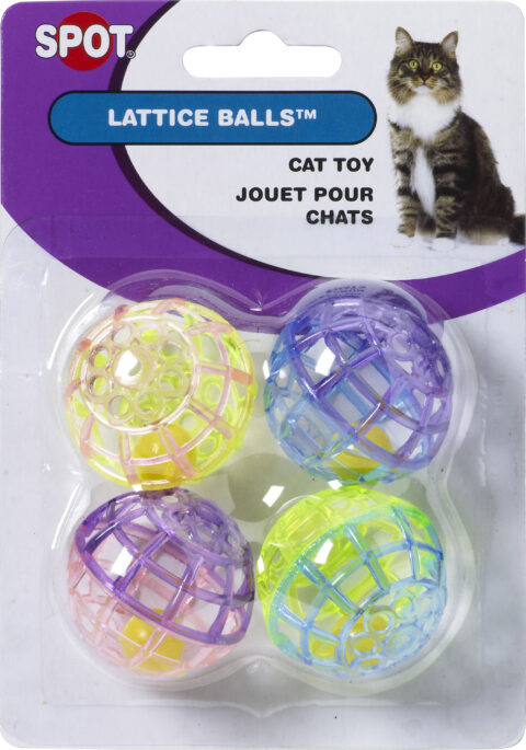 ETH LATTICE BALL CAT 4PC TOY
