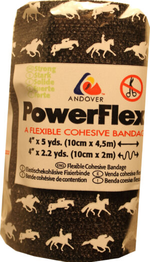 POWERFLEX BNDG 4INX5YD BLK