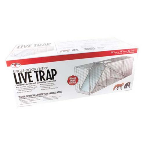 SINGLE DR LIVE TRAP 42X16X16