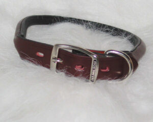 COLLAR LEATHER ROLLED BRG 22