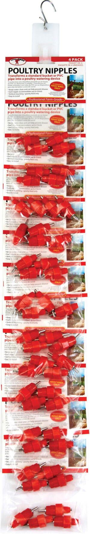 CHICKEN NIPPLE 4 PK MILLER