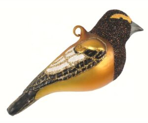 ORNAMENT BIRD EVE GROSBEAK