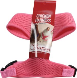 CHICKEN MESH HARNESS MED PINK
