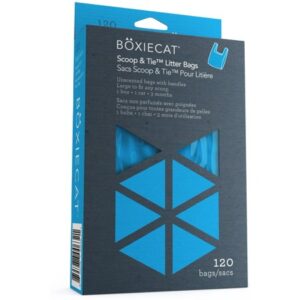 BOXIE CAT LITTER BAGS 120CT