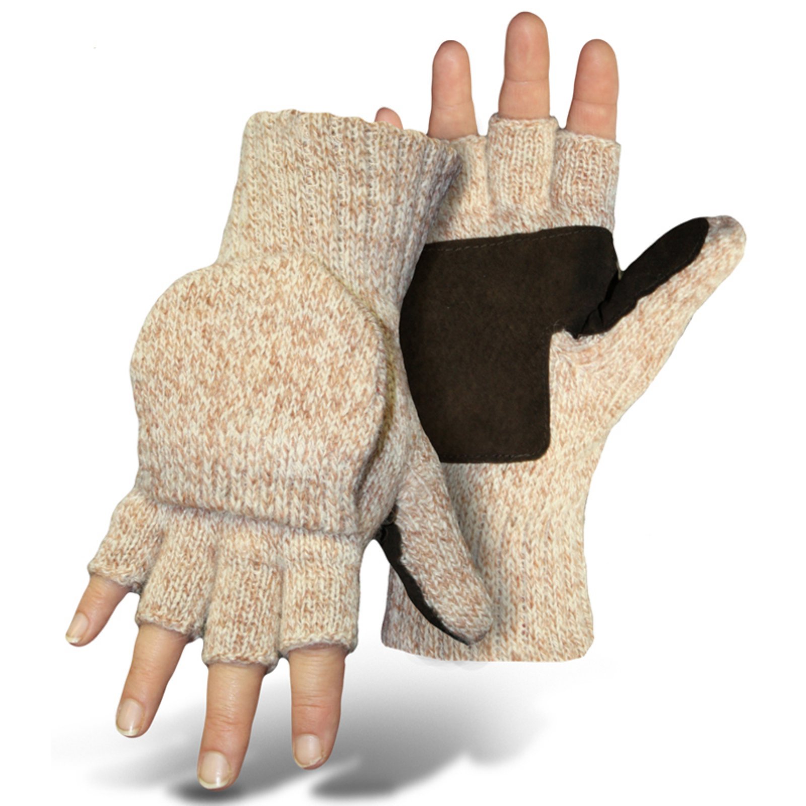 GLOVE RAGGWOOL LG FNGRLESS