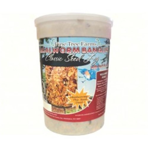 PTF MEALWORM BANQ SEED LOG 72OZ
