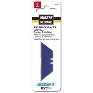 BLUE UTILITY BLADE 5PK
