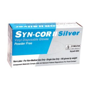 VINYL GLOVES 100/BX MED