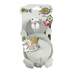 ACTION SQUIRREL SQUEAKER TOY