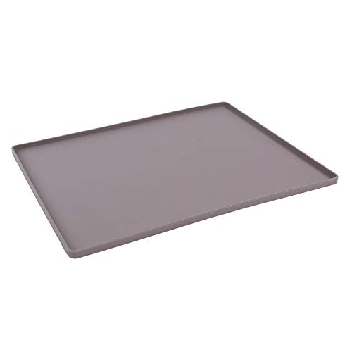 MESSY MUTT SLCN BOWL MAT GREY