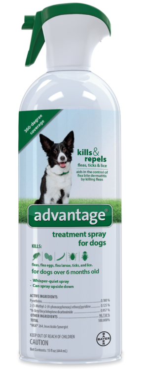 ADVANTAGE D FLEA TICK SPRAY 15OZ