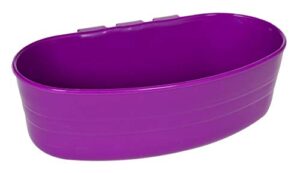 PLASTIC CAGE CUP PURPLE PINT