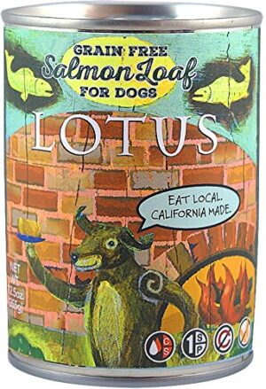 LOTUS DOG LOAF SALMON 12.5OZ