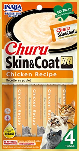 INABA CHURU SKIN COAT CKN 4PK