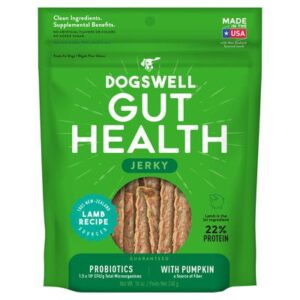 DOGSWELL GUT JERKY LAMB