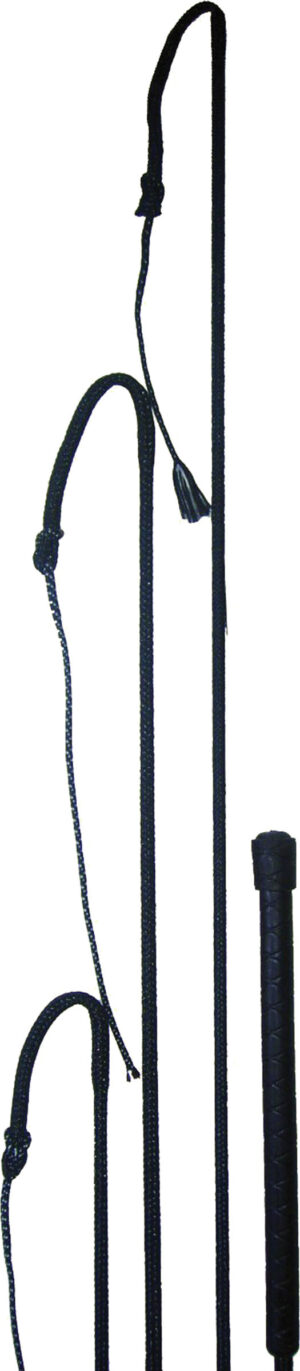 STOCK YARD WHIP 4FT BLACK