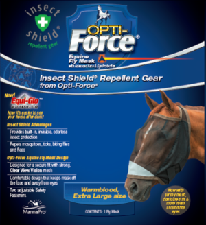 OPTI-FORCE EQUINE FLY MASK