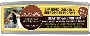 DAVES SHRED CKN BEEF 2.8OZ CAT