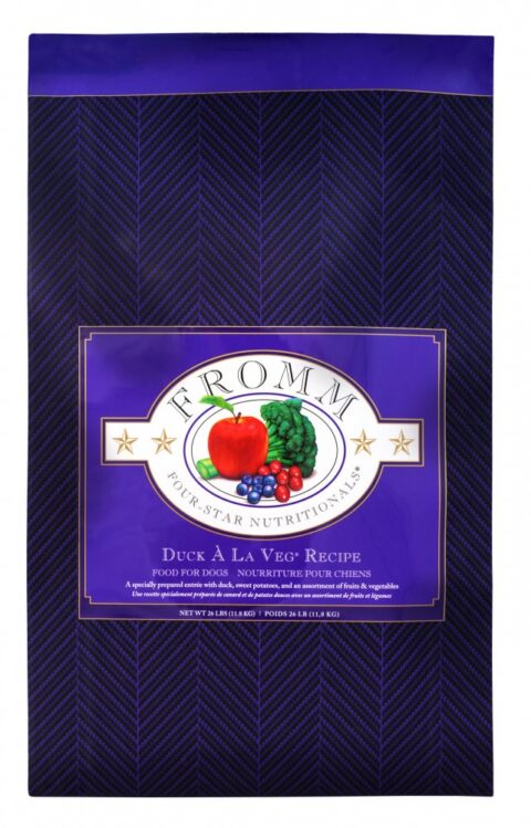 FROMM DOG 4STAR DUCK VEG 26#