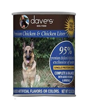 DAVES DOG 95% CKN LIV 12.5OZ