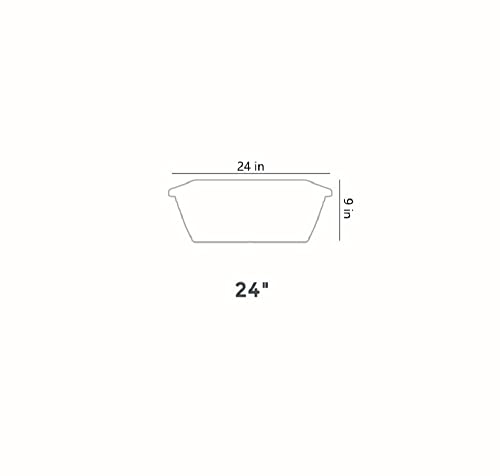 DECK RAIL PLANTER PLASTIC GRAY - Image 4