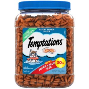 TEMPTATIONS CAT SALMON 30OZ