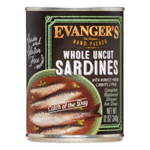 EVANGERS WHOLE SARDINES 12OZ