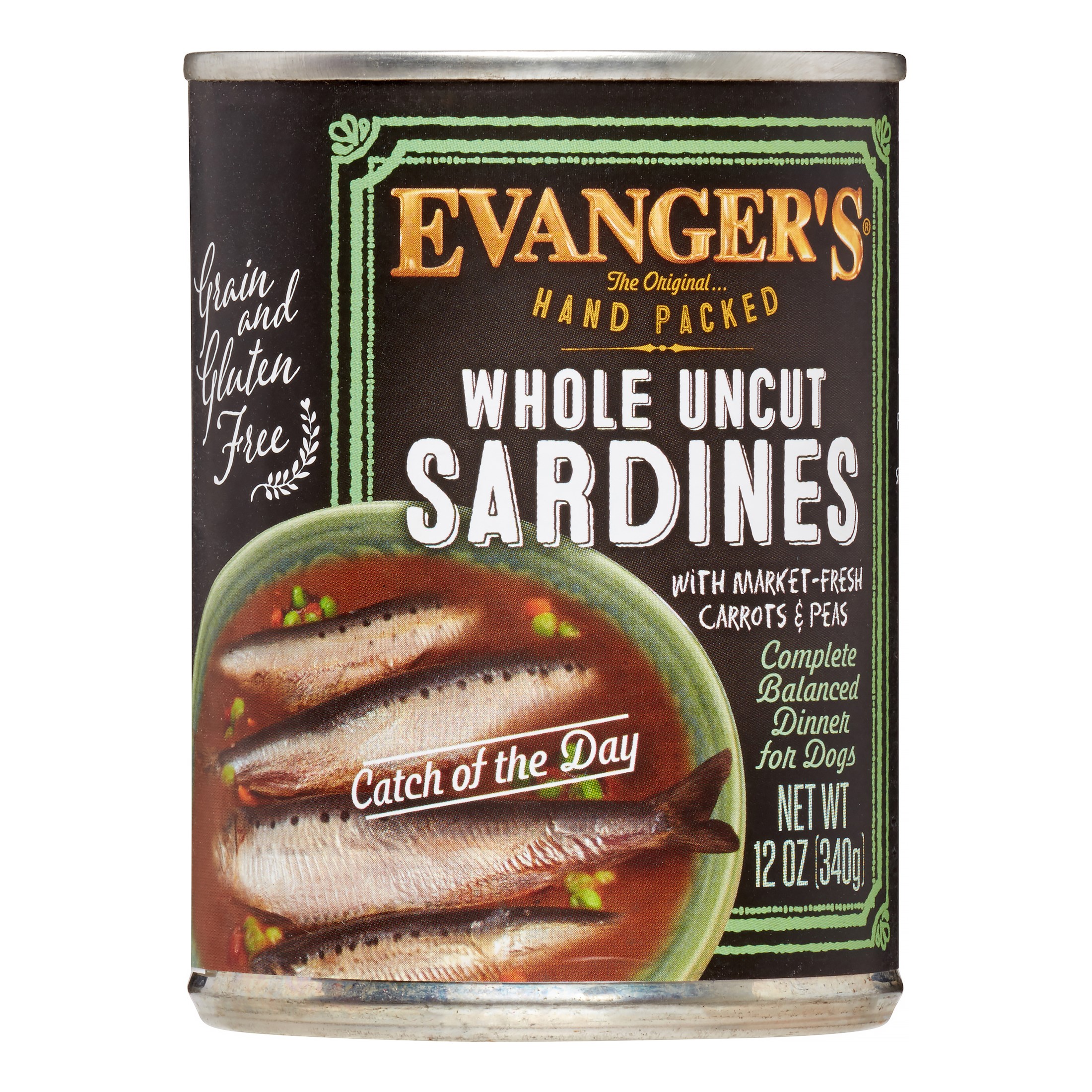 EVANGERS WHOLE SARDINES 12OZ