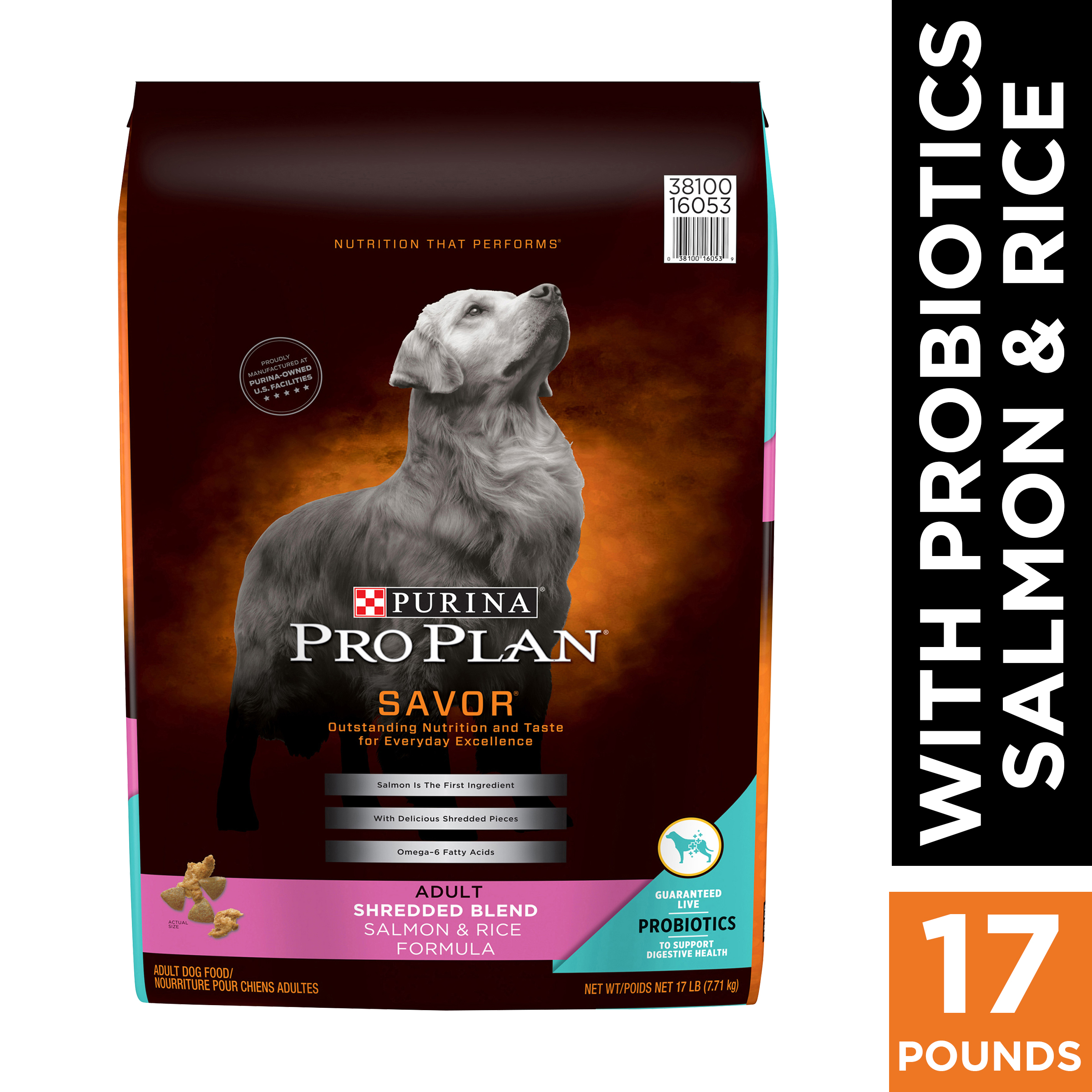 PP DOG SHREDDED SLM/RC 17#