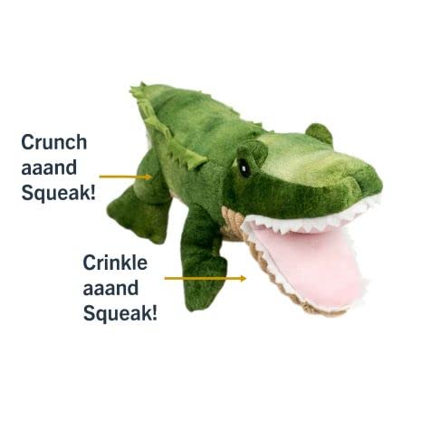 TTLS PLUSH GATOR DOG TOY 15" - Image 2