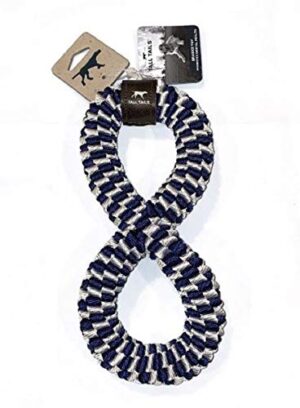 BRAIDED INFINITY TUG TOY 11"