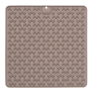 MESSY MUTTS LICK MAT LG GRAY