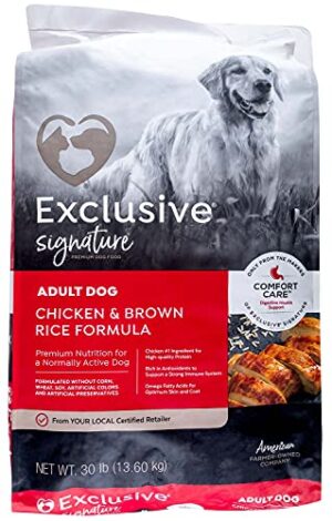 EXCLUSIVE CHICKEN & BR 30 LB