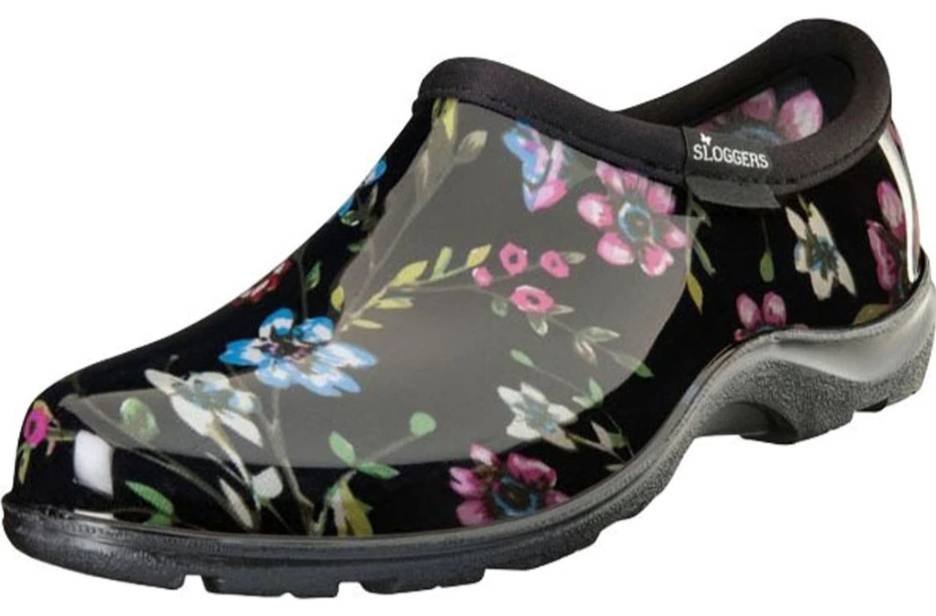 SLOGGER SHOE DITSY BLACK W9